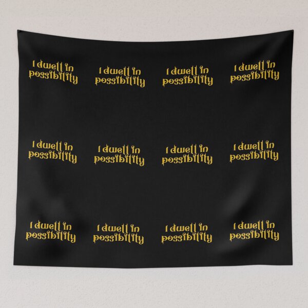 Item preview, I Dwell In Possibility - Emily Dickinson - Poems designed and sold by JourneyCreative.