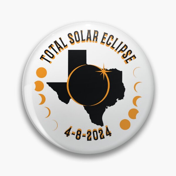 Item preview, Texas Total Solar Eclipse Path 2024 Eclipse Souvenir  designed and sold by The Junto Shop.