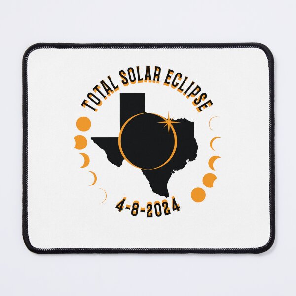 Item preview, Texas Total Solar Eclipse Path 2024 Eclipse Souvenir  designed and sold by The Junto Shop.