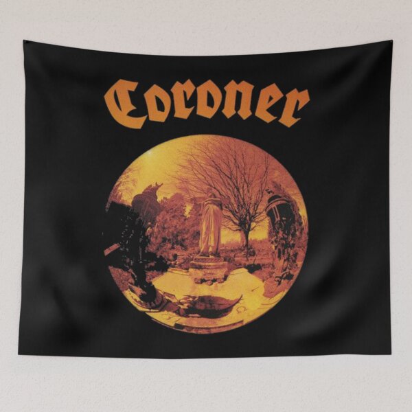 Item preview, coroner band rock slayer band designed and sold by MADISONWIESES.