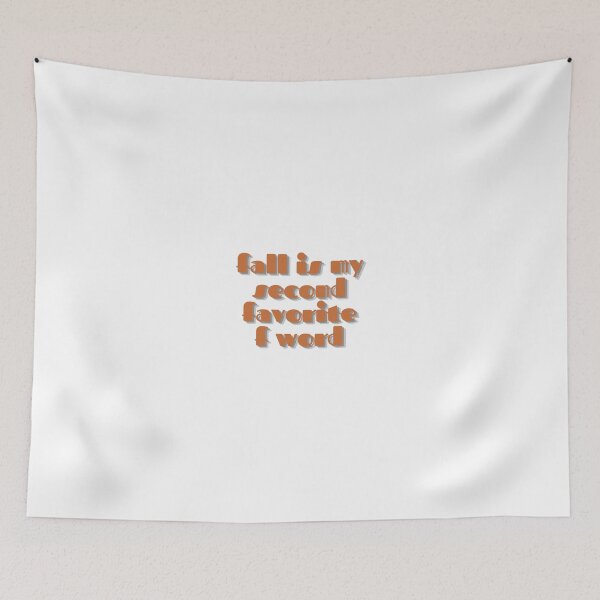 Item preview, Fall is my second favorite word  designed and sold by GamersLands.