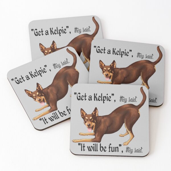Item preview, Get a Kelpie - it will be fun! designed and sold by Kestrelle.