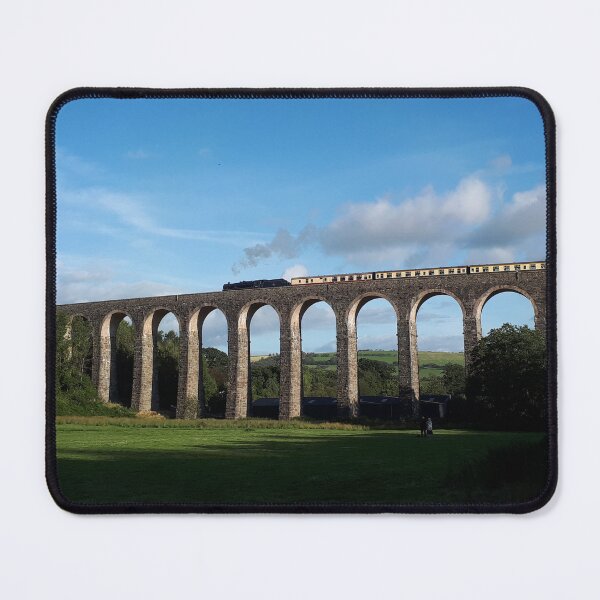 Item preview, Steam train crosses Cynghordy Viaduct designed and sold by Joanne Babb.