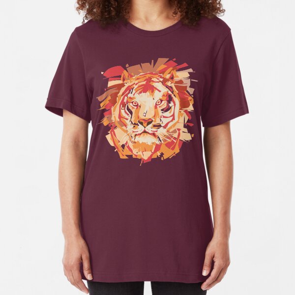 Pop Art Liger Slim Fit T-Shirt
