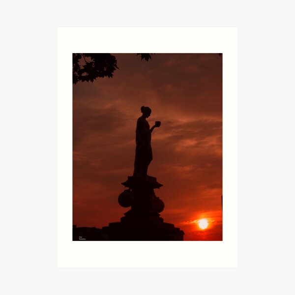 Greeting the Dawn Art Print