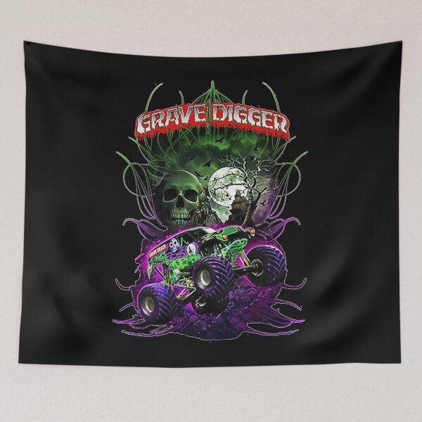Item preview, grave digger monster jam monster truck   designed and sold by alanorterfield.