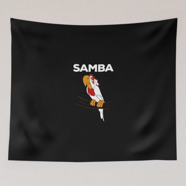 Item preview, Samba White Text designed and sold by Saveurtomato.