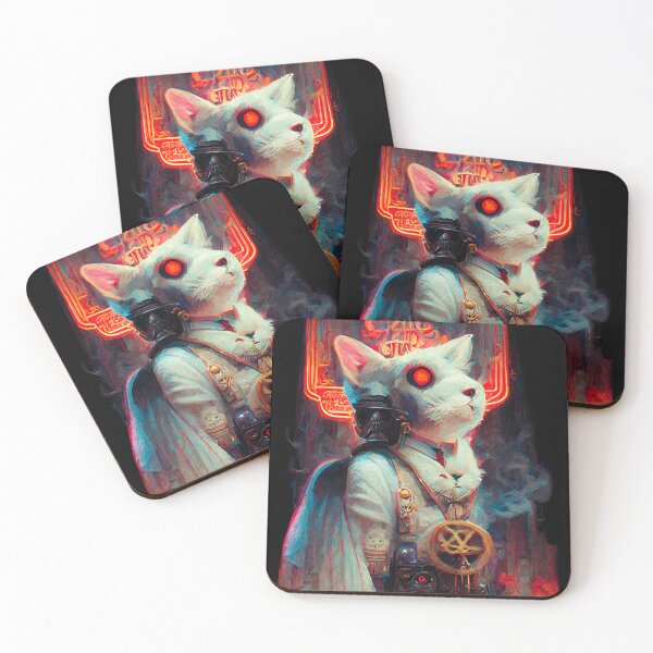 Item preview, Cat from future designed and sold by ladarkepoque.