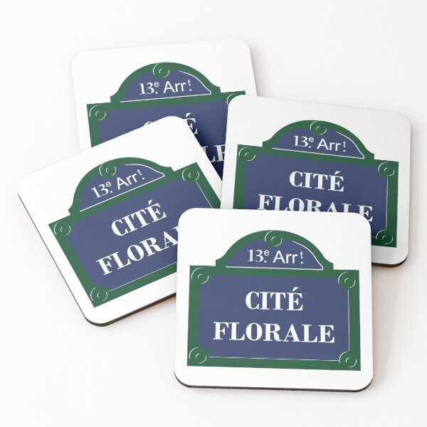 Item preview, Panel Cité Florale 13th Arrondissement Paris designed and sold by BubbleManShop.