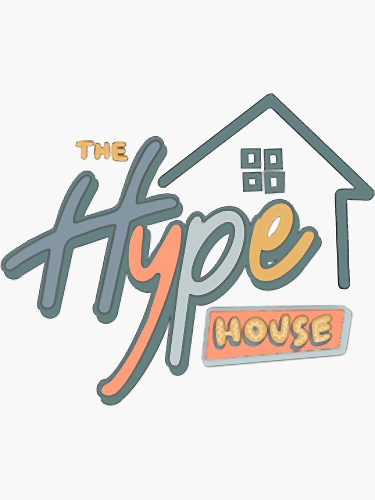 "Hype house unique color " Sticker for Sale by GonzoLibetas Redbubble