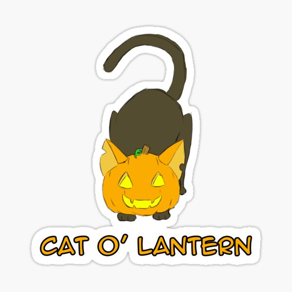 Item preview, Cat o Lantern designed and sold by FluffyCat Atelier.