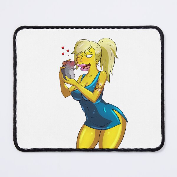 Item preview, Yellow Alexis Mouse Kiss designed and sold by stacieshaver.