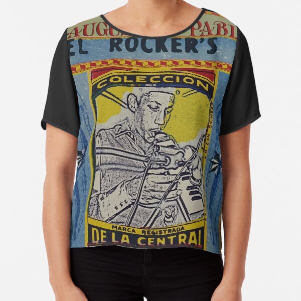 Augustus Pablo De El Rockers Chiffon Top