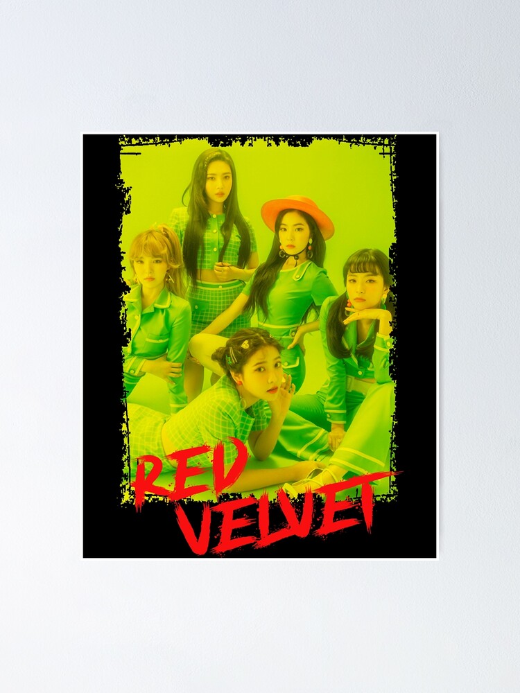 "Bright Beautiful Girl Group Ballad Jazz Red Velvet Kpop Members Yellow