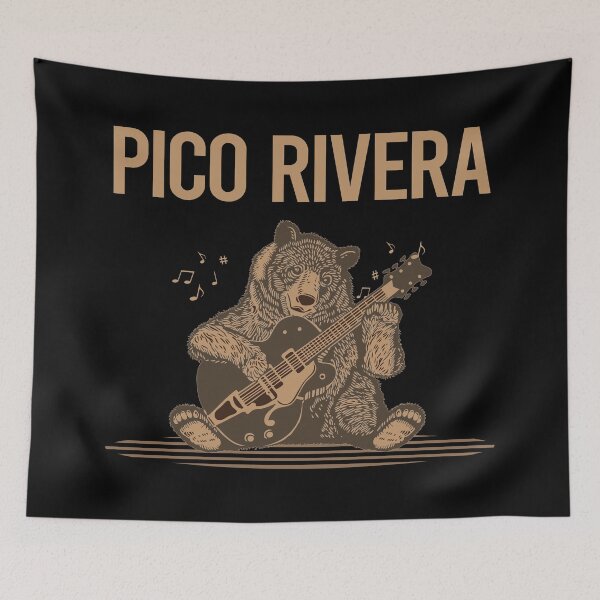 Artikelvorschau, Bär mit Gitarre Pico Rivera entworfen und verkauft von BloodMoneyTwit.