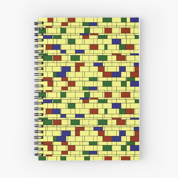 Item preview, Random Mondrian Inspired Bricks Pattern designed and sold by American-Ancap.