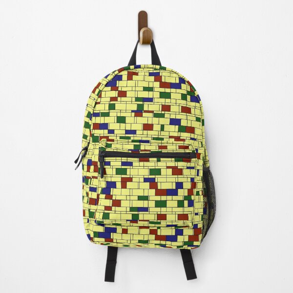 Item preview, Random Mondrian Inspired Bricks Pattern designed and sold by American-Ancap.