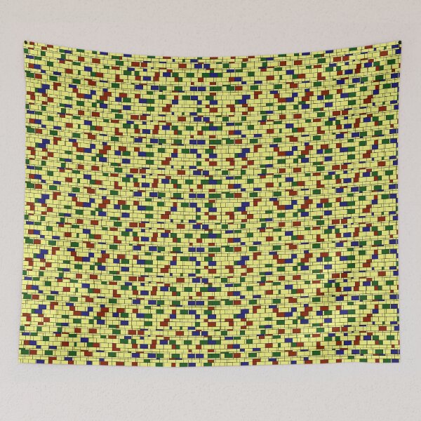 Item preview, Random Mondrian Inspired Bricks Pattern designed and sold by American-Ancap.