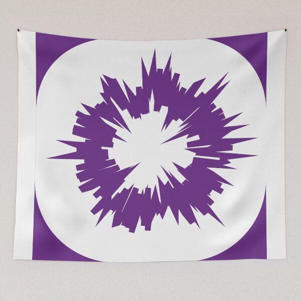 Item preview, Edgy - purple designed and sold by Hulya Yucel Designs.