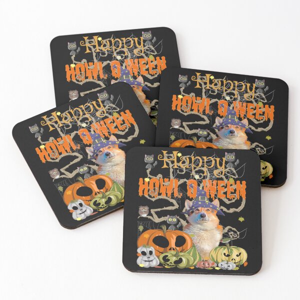 Item preview, Funny Halloween Witch Corgi Dog Pumpkin Jack-O-Lantern designed and sold by r-silver.