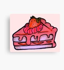"Strawberry Kicks" Canvas Print