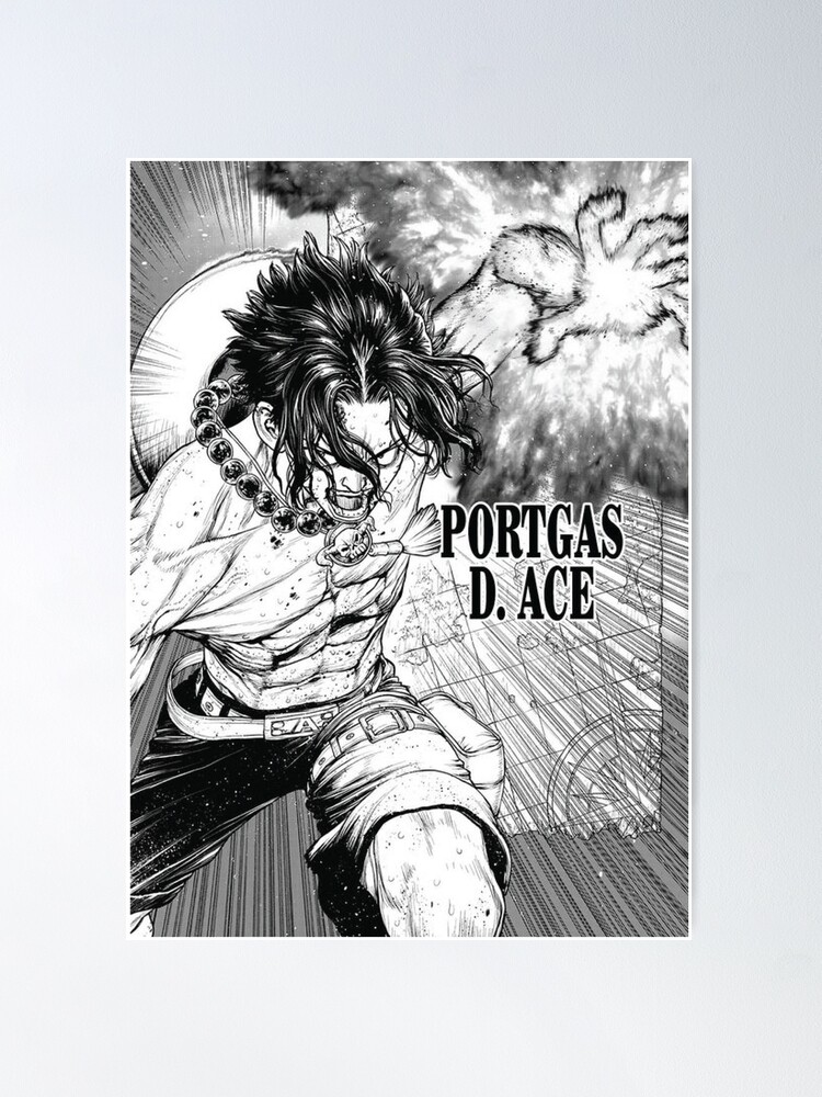 portgas d ace Poster for Sale by animervd1