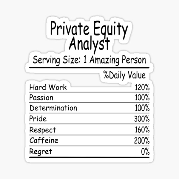 private-equity-analyst-amazing-person-daily-value-sticker-for-sale-by