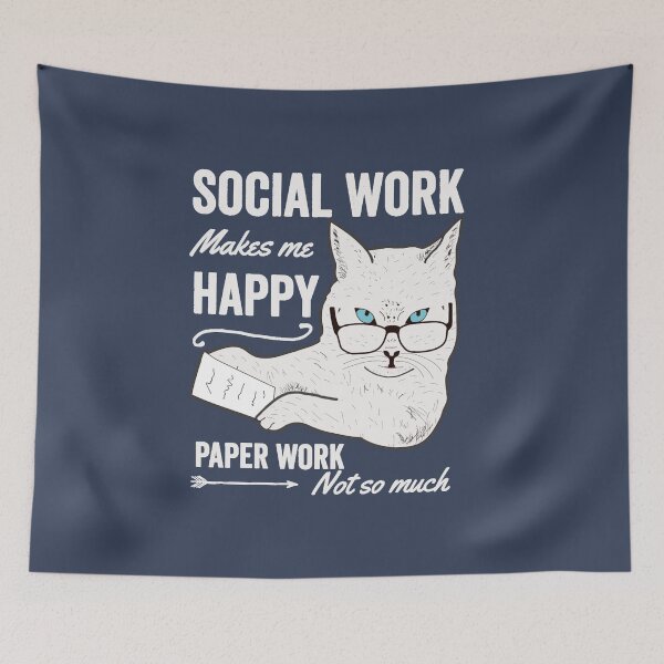 Item preview, Social Work Makes Me Happy designed and sold by Cariocas.