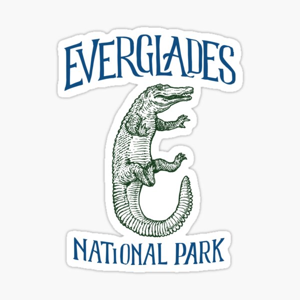 Item preview, Everglades National Park: Falling Alligator designed and sold by Caleb Faires.