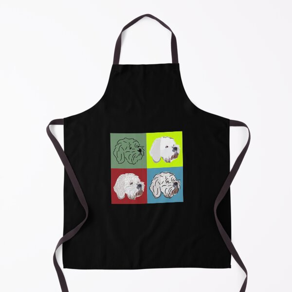 Item preview, Cavachon Bichon Frise White Dog Four Faces designed and sold by ERIKGOULD.