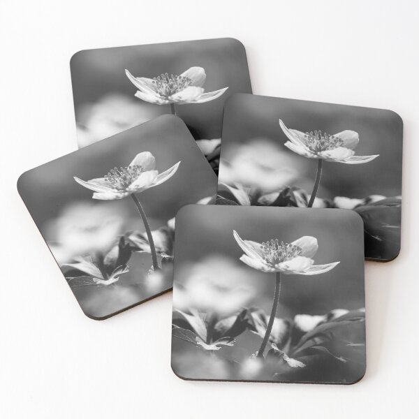 Item preview, Delicate Wood Anemone monochrome designed and sold by Imladris01.