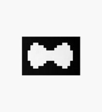 Pixel White Bow Art Board