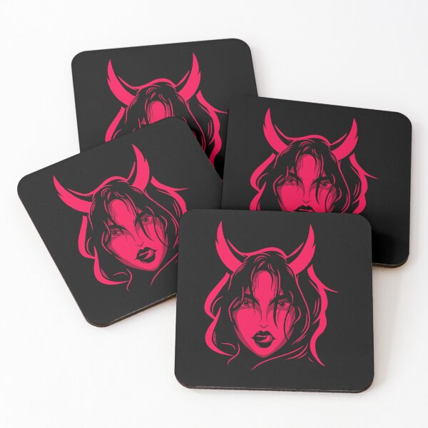 Item preview, Red demon girl.  designed and sold by Christosign.