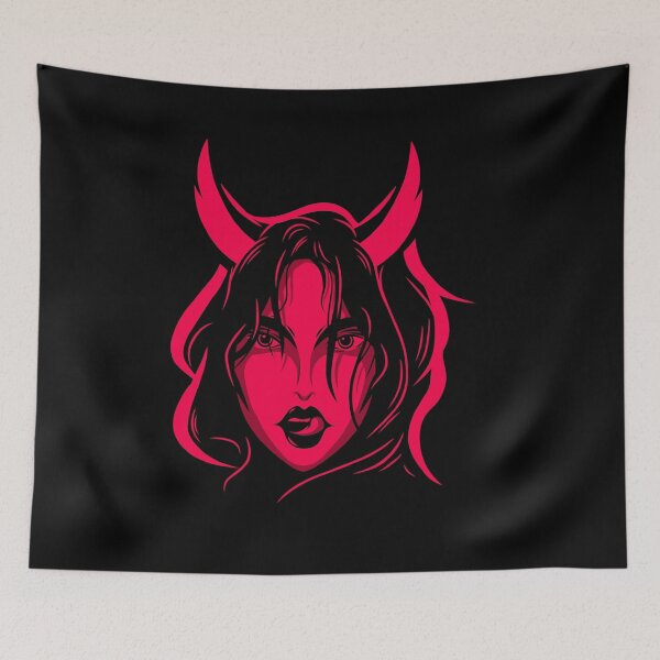 Item preview, Red demon girl.  designed and sold by Christosign.