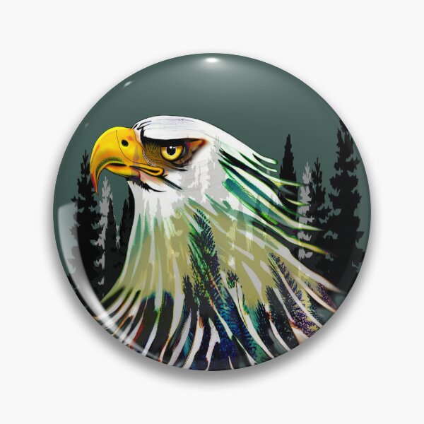 Item preview, Bald Eagle Spirit of the Forest and Skies  designed and sold by BluedarkArt.