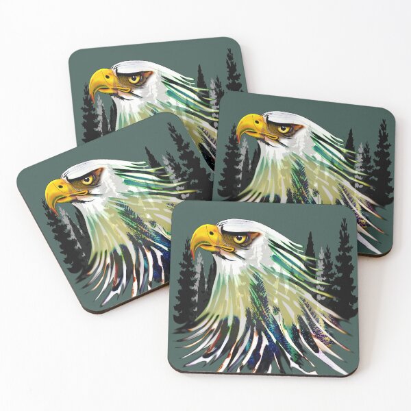 Item preview, Bald Eagle Spirit of the Forest and Skies  designed and sold by BluedarkArt.
