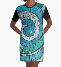The Dance Mosaic Graphic T-Shirt Dress