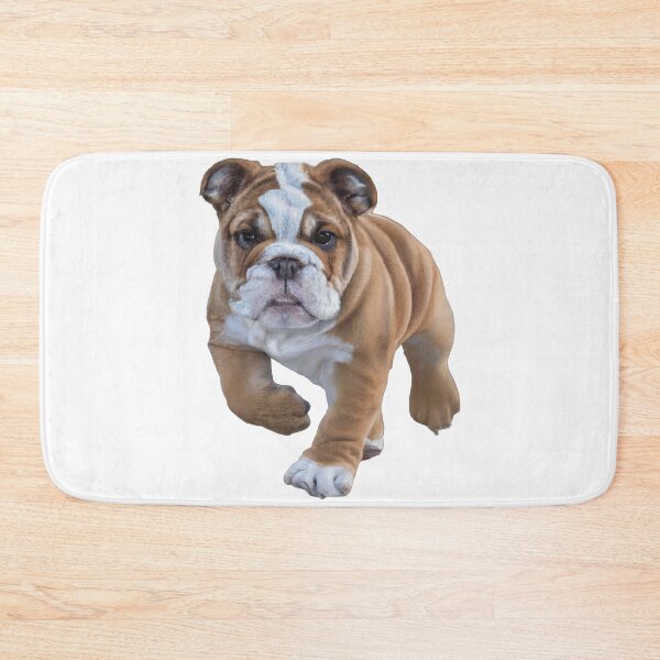 Item preview, British bulldog puppy illustration designed and sold by betes-etranges.