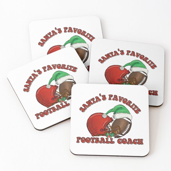 Item preview, santa's favorite football coach designed and sold by ninjapineapple.