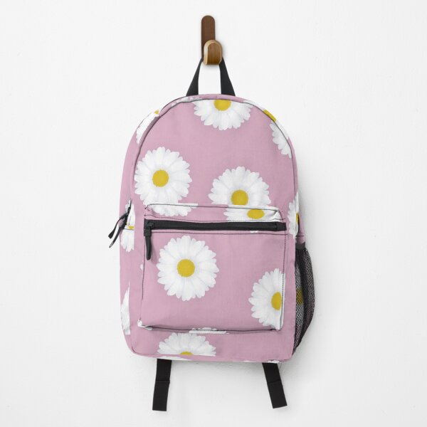 Item preview, Cute Illustrated Daisies on Pink designed and sold by Wysoh.