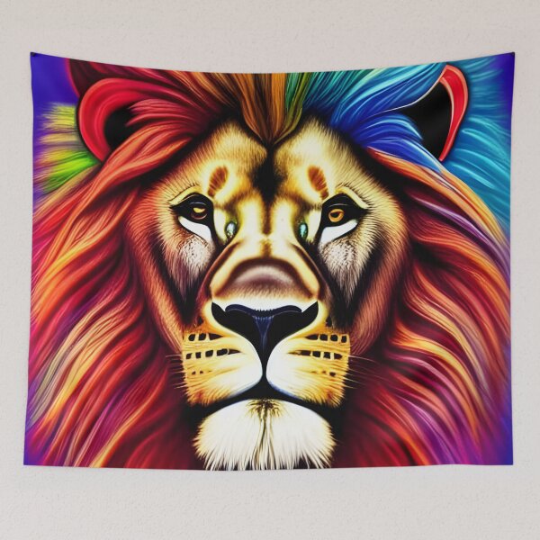 Item preview, Colourful Lion designed and sold by NevynCF.