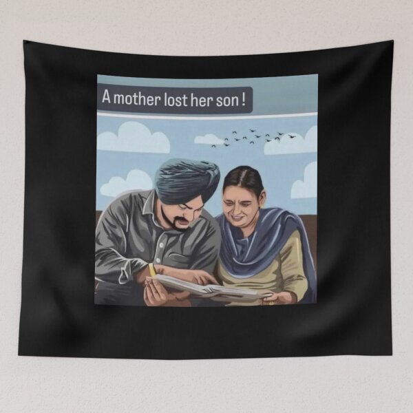 Item preview, Sidhu moosewala Miss you A mother lost her son Sidhu Moosewala Punjabi singer punjab Classic T-Shirt designed and sold by JohnRabbai.