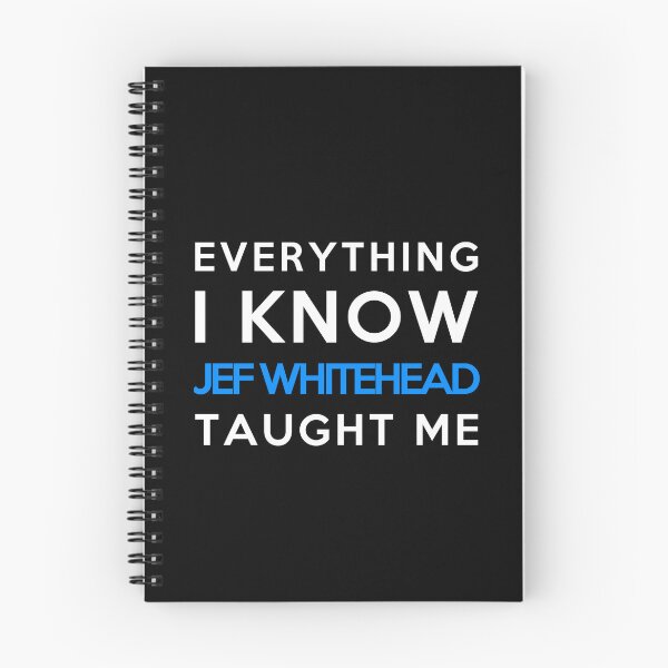Item preview, Jef Whitehead - Everything i know designed and sold by 2Girls1Shirt.