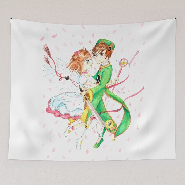 Item preview, Sakura and Syaoran  designed and sold by teresartwork.