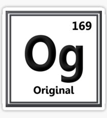 Original G (Original Gangster) Sticker