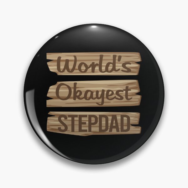 Item preview, Wooden Sign STEPDAD designed and sold by StoreHornedFace.