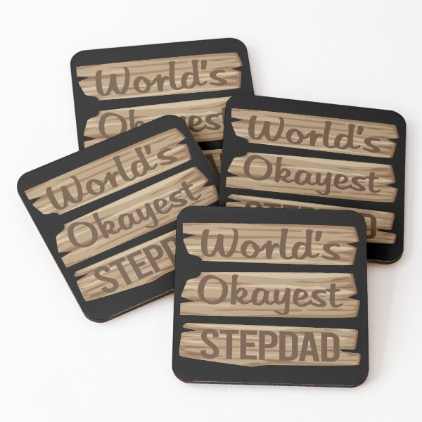 Item preview, Wooden Sign STEPDAD designed and sold by StoreHornedFace.