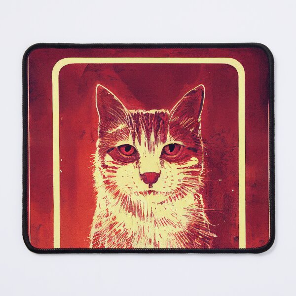 Item preview, Synthwave Cool Cat Poster #8 designed and sold by Åveline Dvorak.