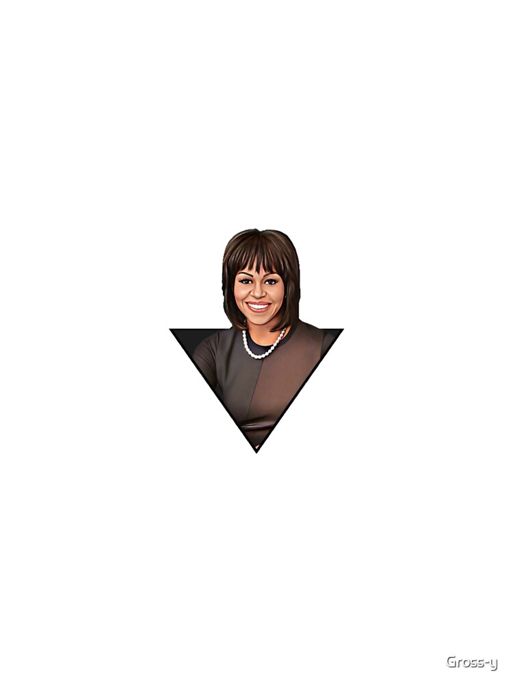 Obama Michelle Portrait by Gross-y