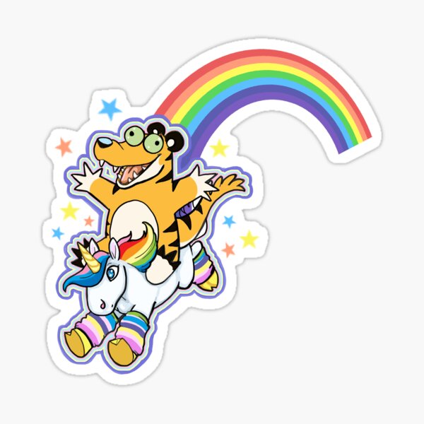 Rainbow Unicorn Sticker
